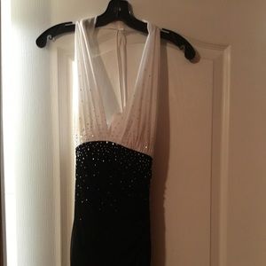 Black & White Cocktail Dress
